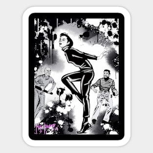 Audrey Hepburn Art Sticker